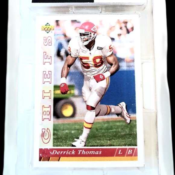 1993 KC Chiefs Upper D.E.C.K. Limited Team Card Set-Joe Montana–Derrick Thomas - Picture 5 of 7
